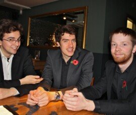 Christoph Schnedermann, Matt Kerr, Ian Buchanan