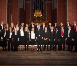 The Choir of Somerville College, Oxford, at the St.-Katharinen-Kirche, Brandenburg an der Havel, Germany